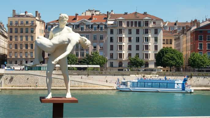 lyon guided sightseeing cruise
