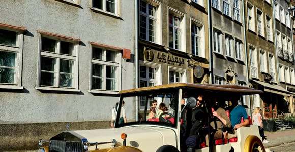 Danzig: UNBEGRENZT Bier inkl. Stadtführung mit dem Golfwagen