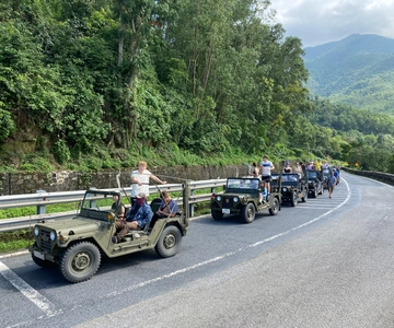 U.S.ARMY JEEP TOUR: from Hue to Hoian via Hai Van Pass