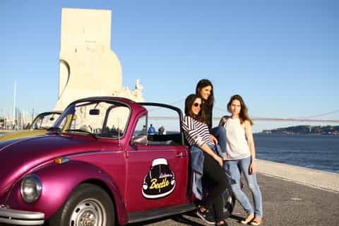 Lisbon: Half-Day Tour by Vintage Beetle Convertible