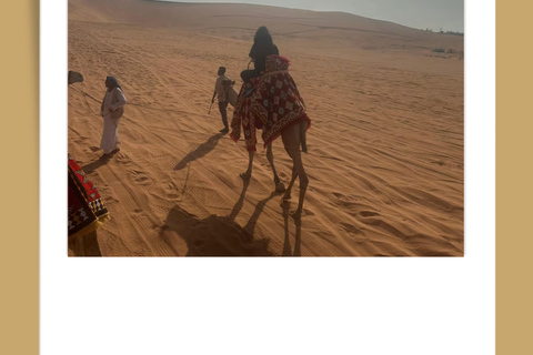 Riyadh : Sand Dune Desert Camel Ride + ATV ( Guide Bike )