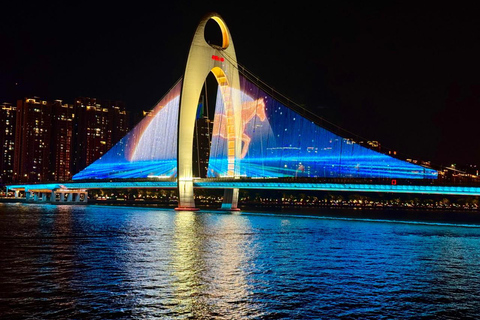 Guangzhou Pearl River Night Cruise with City Skyline Views Pearl River Night Cruise Indoor 1st&2nd Floor Seating Ticket