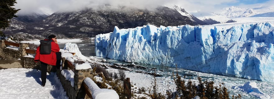El Calafate : Visite des passerelles du glacier Perito Moreno