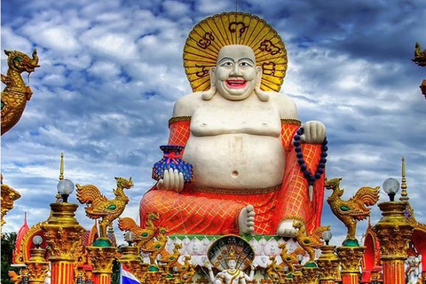 Koh Samui: Guided Tour with Buddha Statues &amp; Na Muang FallsKoh Samui: Original Discovery Group Tour