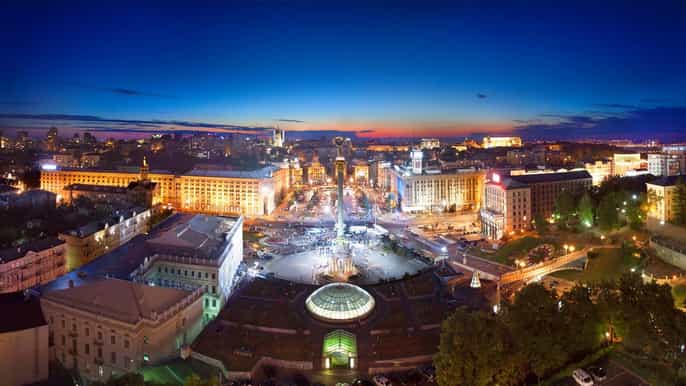 kiev by night