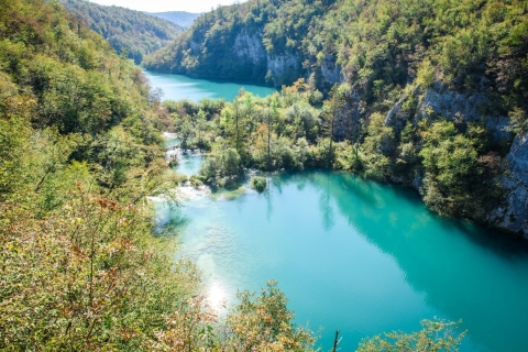 From Zagreb: Transfer to Split & Plitvice Lakes Guided Tour Zagreb to Split Group Transfer & Plitvice Lakes Trip