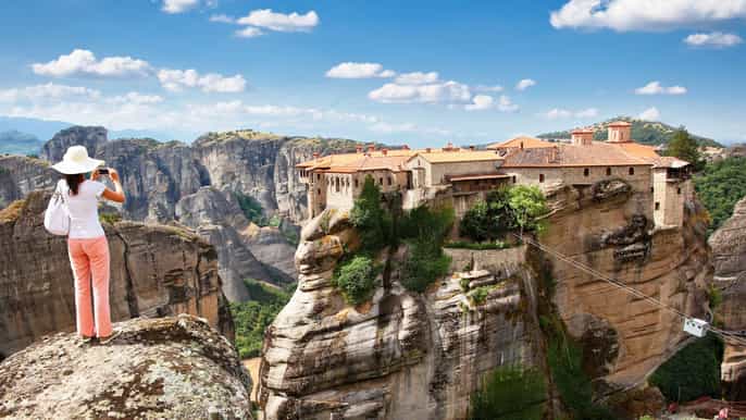 meteora 2day and 1night tour by train from athens