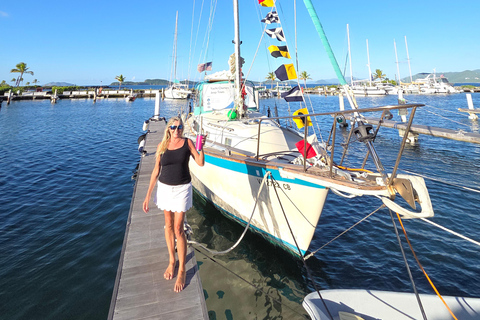 St Thomas: Jeep Tour & Sailing Snorkel Cruise Combo St Thomas: Jeep Tour & Sailing Snorkel Cruise Combo