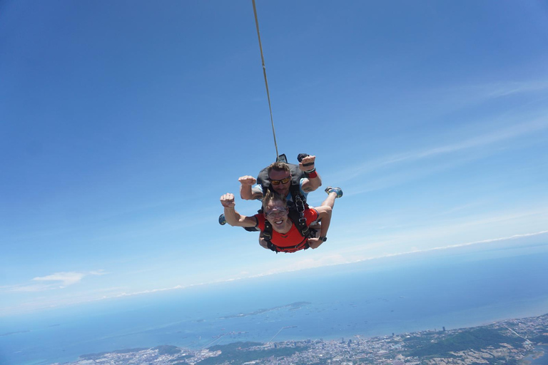 Thailand: Tandem Skydive Over the Eastern Seaboard Bangkok Shuttle Service