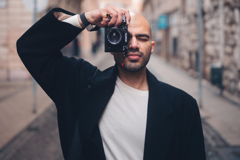 Foto di strada nelle vie più belle di Budapest