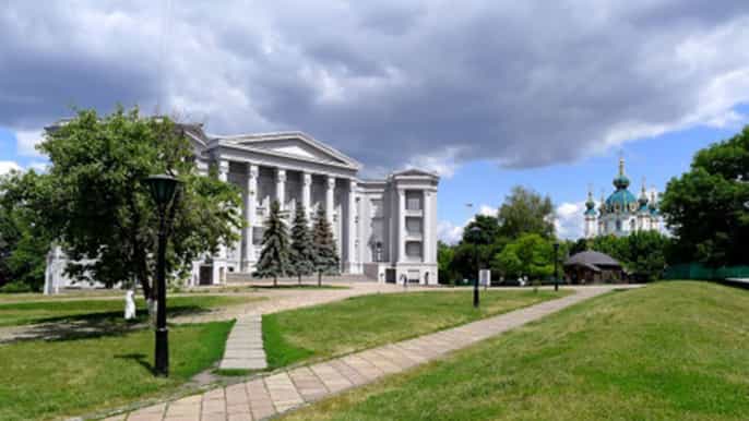 kiev st andrews church museum of the history of ukraine