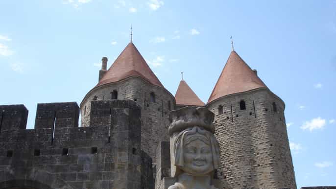 carcassonne halfday private tour from toulouse