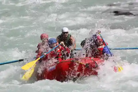 Sunwapta Challenge Whitewater Rafting in Jasper