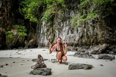 Phi Phi: Um dia de lancha rápida para Maya Bay com snorkelingPhi Phi: Lancha rápida de um dia para Maya Bay com mergulho com snorkel