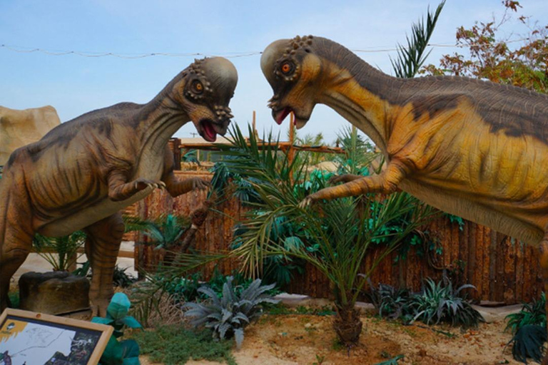 Au départ de Réthymnon : visite privée du parc Dinosauria et du CretaquariumDe Rethymno, Adele, Pigianos Kampos, Platanias et Missiria