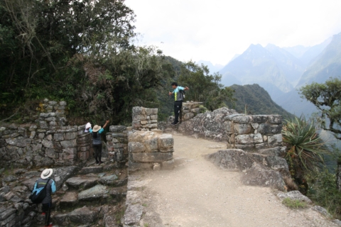 Depuis Cusco : Défi d'une journée sur le Chemin de l'Inca jusqu'au Machu Picchu