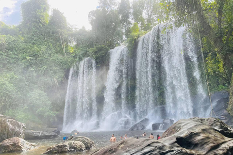 Siem Reap: Private Sacred Kulen Mountain Waterfall Tour