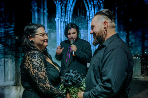 Las Vegas: Haunted House Wedding Ceremony + Photography