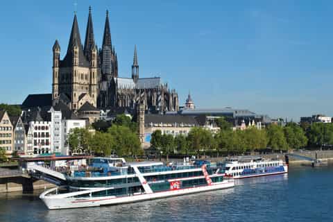 Cologne Hop-On Hop-Off Bus Tour and Boat Cruise
