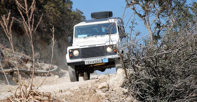 Paphos: Land Rover Jeep Safari Coastal Tour and Blue Lagoon