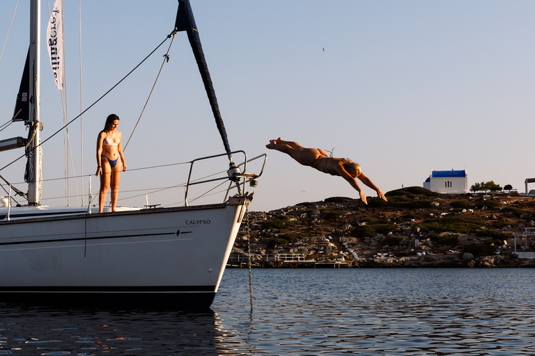 Heraklion: Rejs żaglówką z nurkowaniem na wyspie DiaPrywatna wycieczka półdniowa