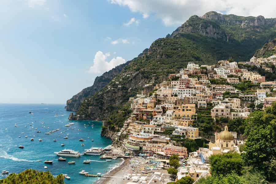 Rom: Tagestour zur Amalfiküste und nach Positano mit Küstenkreuzfahrt. Foto: GetYourGuide Rom: Tagestour zur Amalfiküste und nach Positano mit Küstenkreuzfahrt. Foto: GetYourGuide