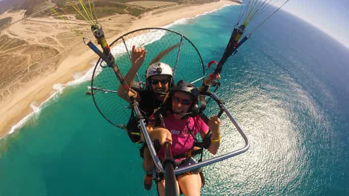 cabo san lucas 25minute powered paragliding flight