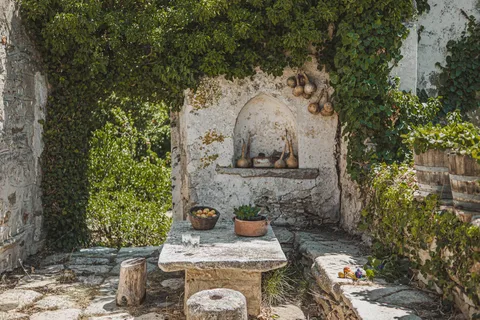 Naxos : Expérience culinaire près de Kouros, visite et musique live