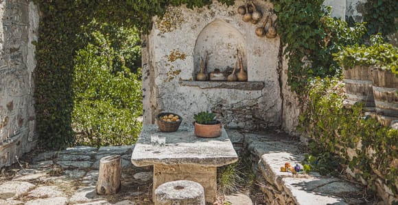 Naxos: Family Farm-table Cooking, Kouros Tour & Live Music