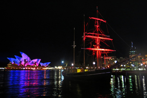 Puerto de Sidney: Crucero con Cena en Barco de Altura