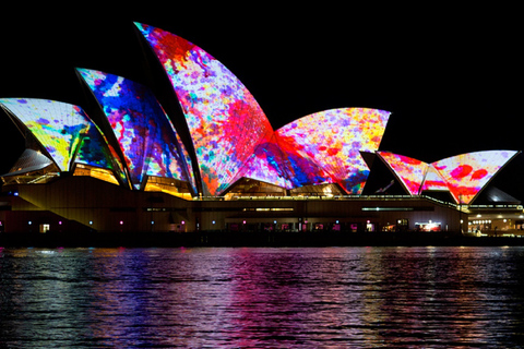 Sydney hamn: Tall Ship Vivid middagskryssning