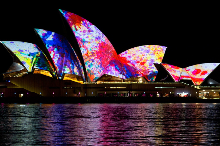 Porto di Sydney: Crociera con cena Tall Ship Vivid