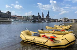 Dresden: Bootstour - im Schlauchboot von Pillnitz bis Dresden-Altstadt