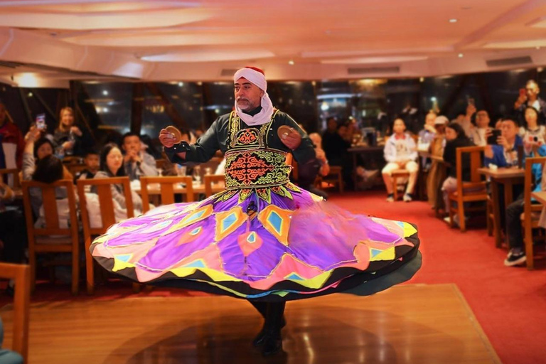 Cairo: Opal Nile Romantic Dinner Cruise & Live Entertainment Including Transfer (Pickup & Drop-off)