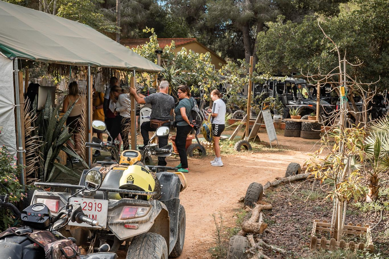 Benidorm: Buggy Algar Waterfalls Tour - Brides last Ride Benidorm: Buggy for 2 Persons Algar Waterfalls Tour