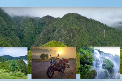 Kathmandu: Motorradtour zum Tindhare-Wasserfall