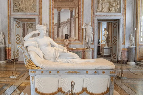 Roma: Biglietto d&#039;ingresso alla Galleria Borghese e tour guidato opzionaleBiglietto d&#039;ingresso prioritario per la Galleria Borghese