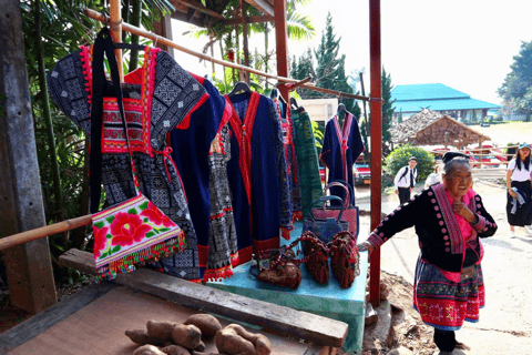 Excursão de meio dia à aldeia Hmong, Doi Suthep e Wat Pha Lat