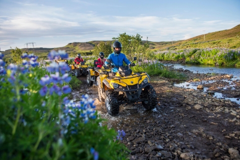 Reykjavik: ATV-bergtour van halve dagTour met 1 persoon per quad