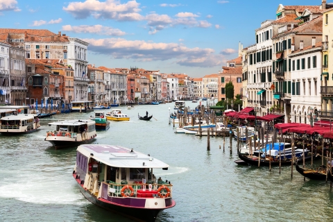 Venedig: Wasserbus und Festland-Buspass24-Stunden-Ticket