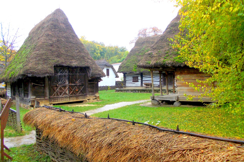 Traditions in Bucharest: Village Museum & Wine Tasting