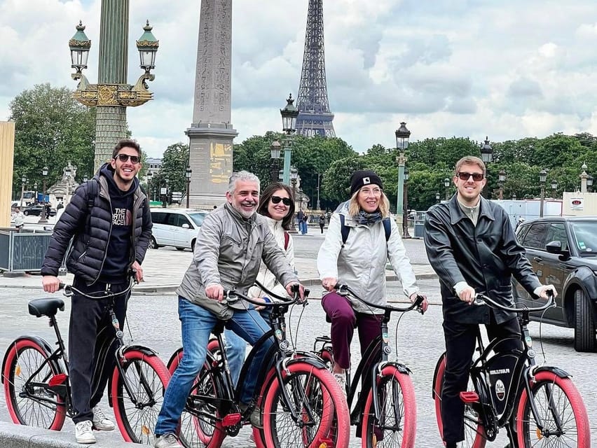 Paris : visite guidée à vélo des incontournables