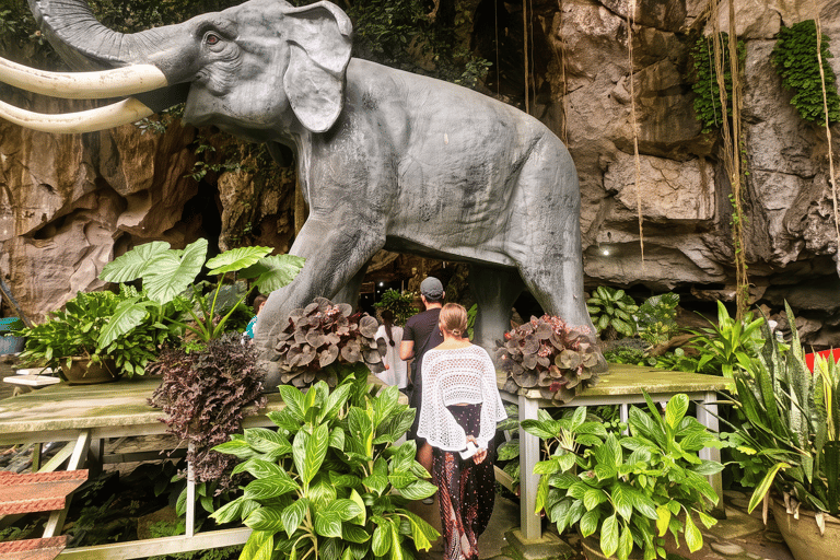 Pattaya: Waterfall Swim, Cave River and Naga Temple Day Trip