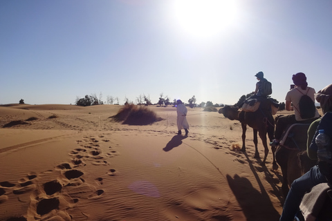 Från Marrakech: Privat 3-dagars tur från Sahara till Merzouga