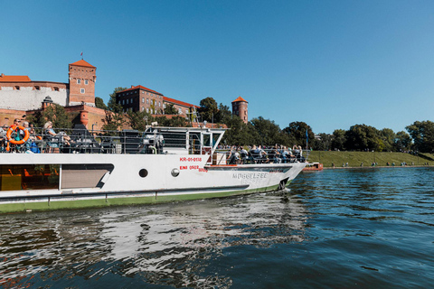 Krakow: Day or Evening Cruise & Live Guide Option Day Cruise with Audio Guide