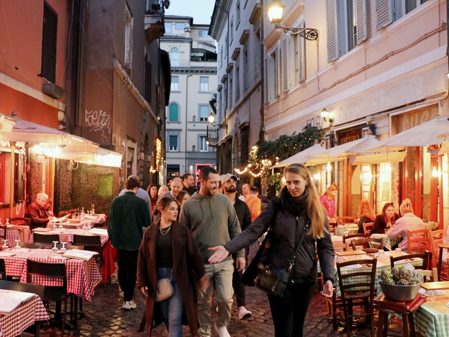 Rom: Foodtour – versteckte Schätze von Trastevere mit Abendessen & Wein Rom: Foodtour – ...