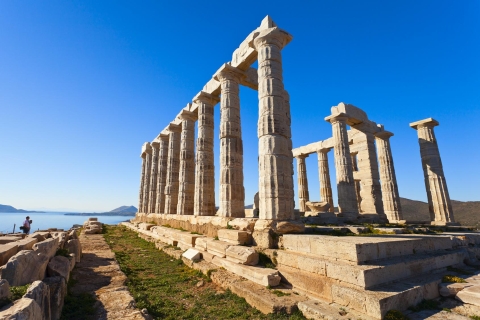 Full Day Tour of Athens, Acropolis & Cape Sounion with Lunch Tour in French
