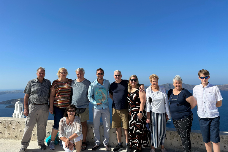 Santorini Highlights Tour with Authentic Greek Lunch