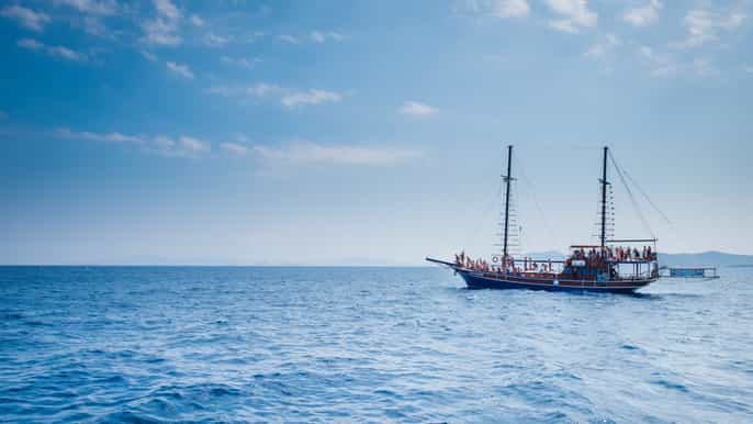 kos town kalymnos pserimos day cruise optional transfer