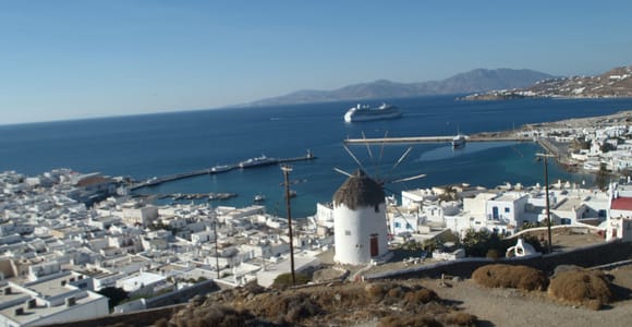 Mykonos: Farm, Ano Mera Village, and Beaches Guided Tour